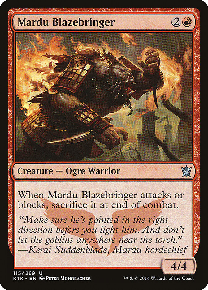Mardu Blazebringer 115/269 (Khans of Tarkir)  | Chromatic Games
