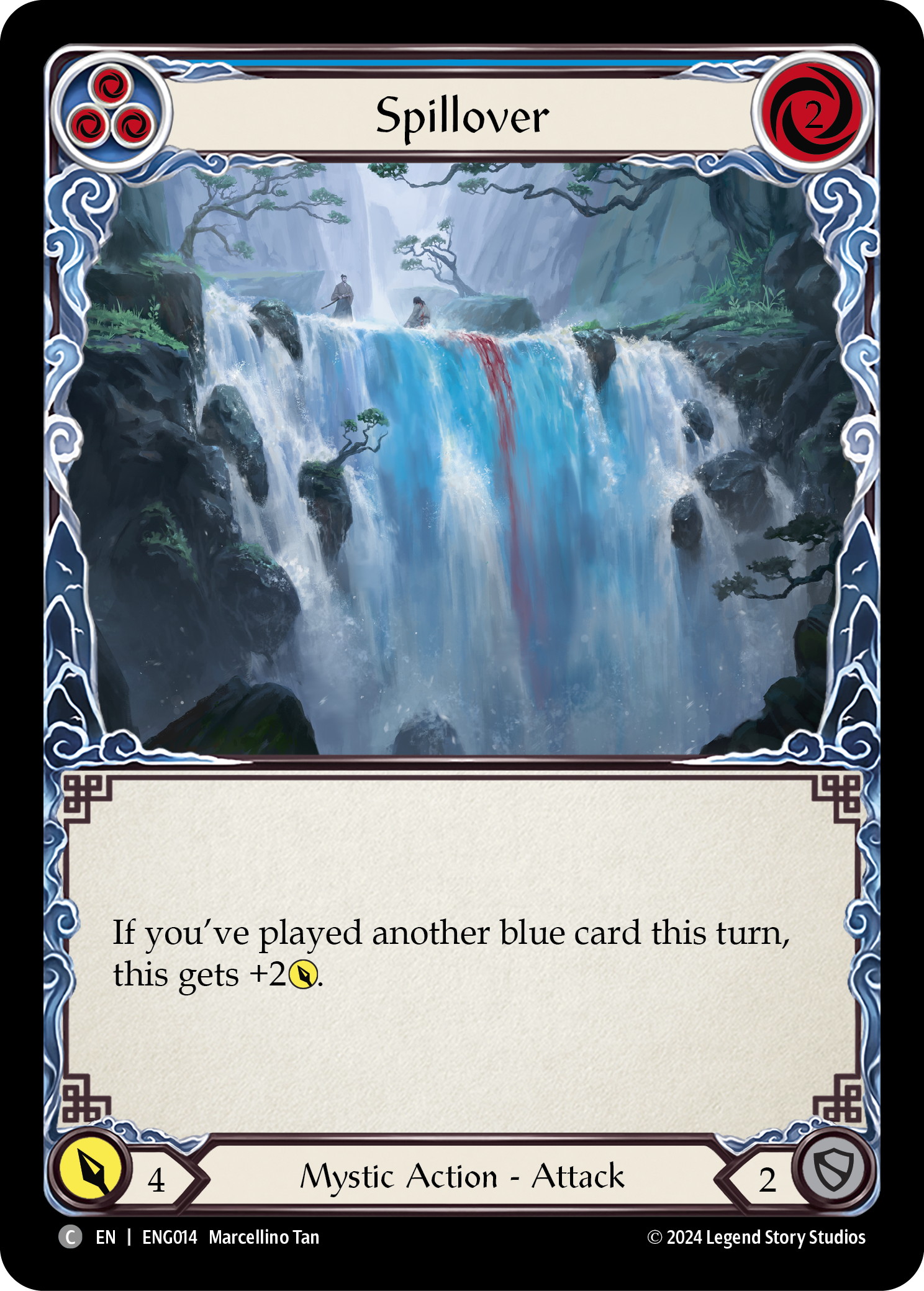 Spillover [ENG014] (Part the Mistveil Enigma Blitz Deck) | Chromatic Games
