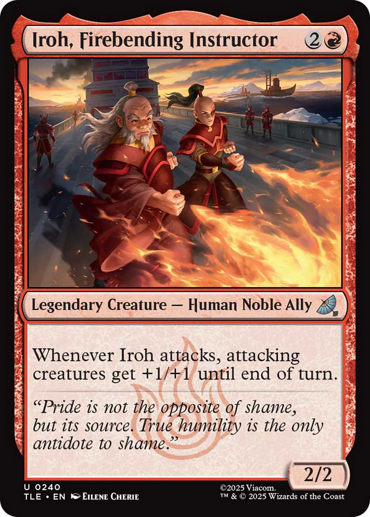 Iroh, Firebending Instructor [Avatar: The Last Airbender: Eternal-Legal] | Chromatic Games