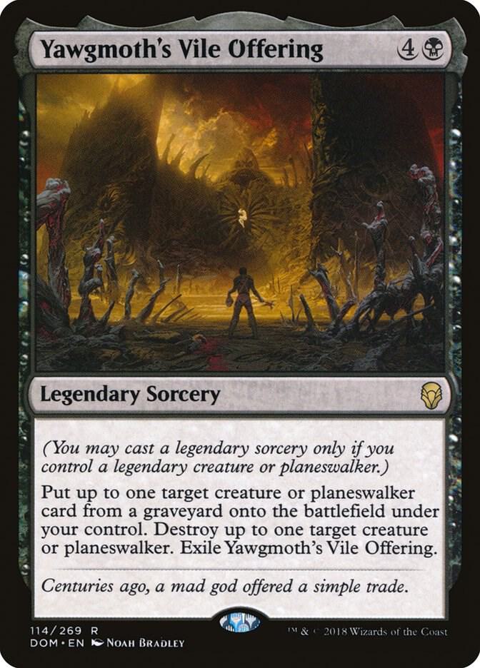 Yawgmoth's Vile Offering 114/269 (Dominaria)  | Chromatic Games
