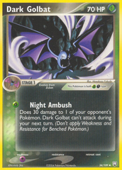 Dark Golbat (34/109) [EX: Team Rocket Returns] | Chromatic Games