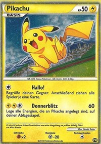 Pikachu (PW6) (German) [Pikachu World Collection Promos] | Chromatic Games