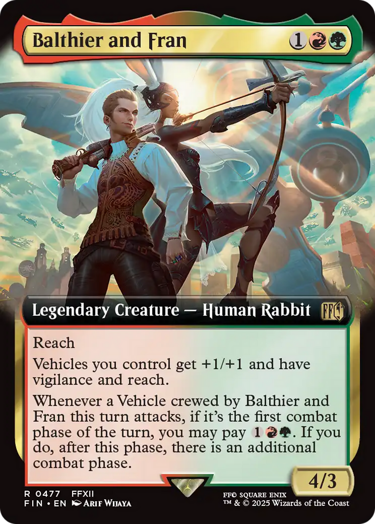Balthier and Fran (Extended Art) [FINAL FANTASY] | Chromatic Games