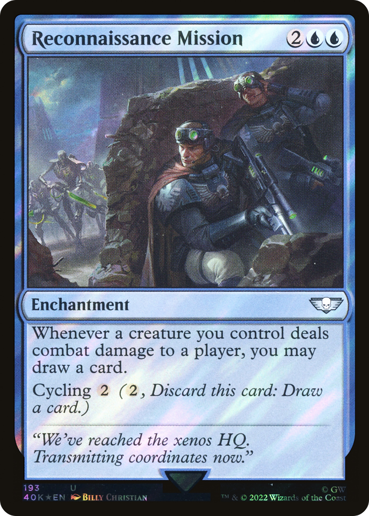 Reconnaissance Mission (Surge Foil) [Marvel Super Heroes Commander] | Chromatic Games