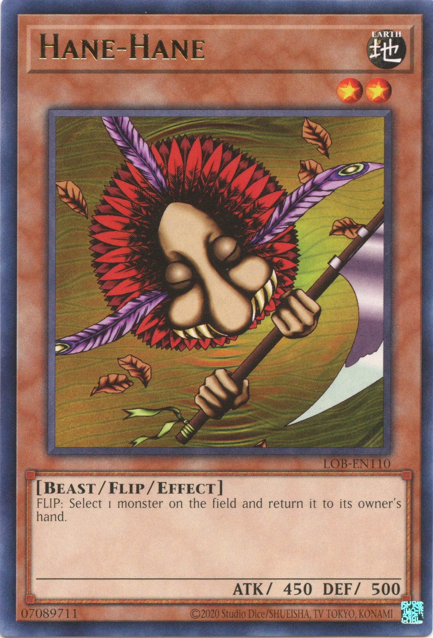 Hane-Hane (25th Anniversary) [LOB-EN110] Rare | Chromatic Games