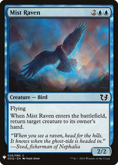 Mist Raven [Mystery Booster] | Chromatic Games