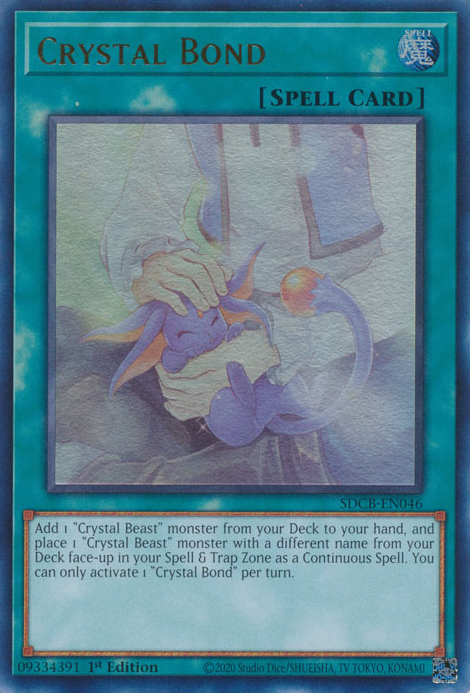 Crystal Bond [SDCB-EN046] Ultra Rare | Chromatic Games