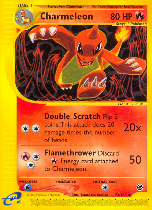 Charmeleon (73/165) [Expedition: Base Set] | Chromatic Games