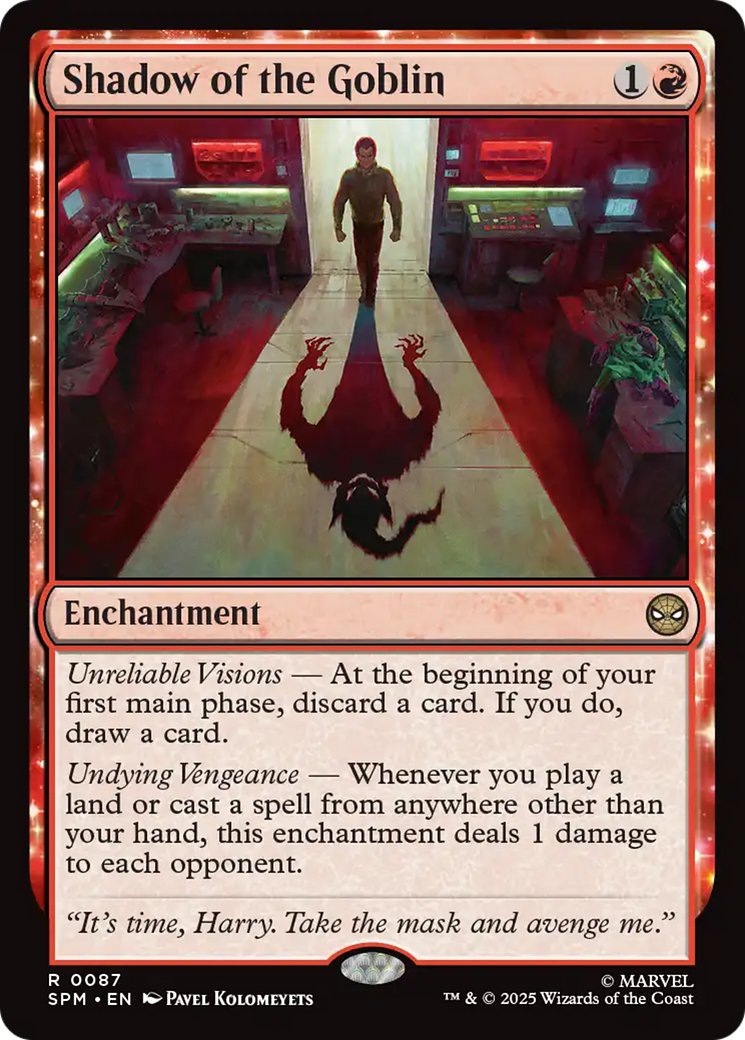 Shadow of the Goblin [Marvel's Spider-Man] | Chromatic Games