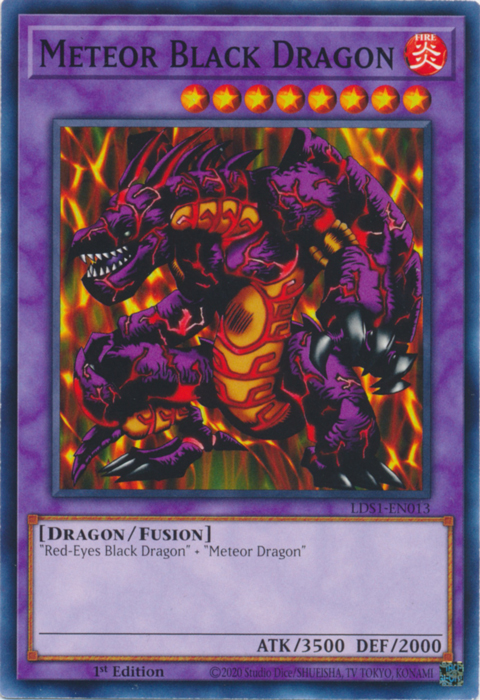 Meteor Black Dragon [LDS1-EN013] Common | Chromatic Games