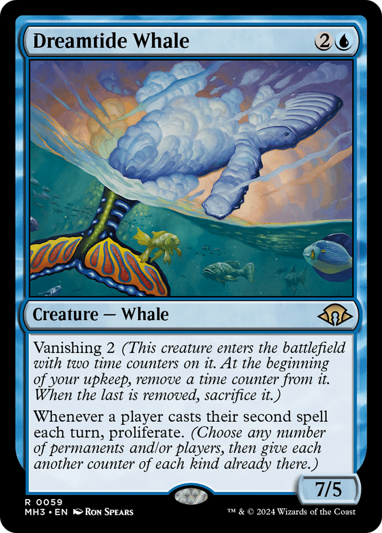 Dreamtide Whale [Modern Horizons 3] | Chromatic Games