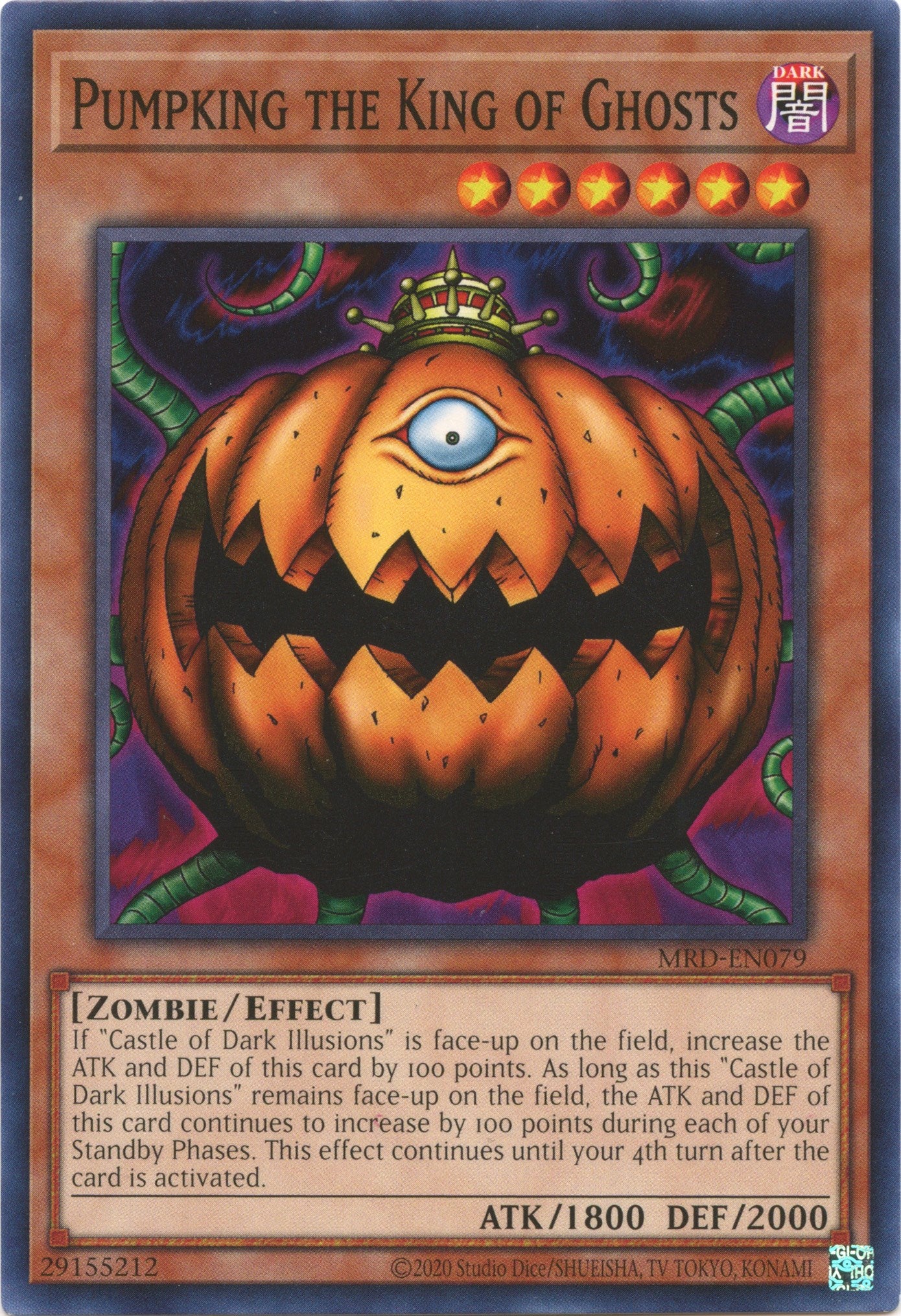 Pumpking the King of Ghosts (25th Anniversary) [MRD-EN079] Common | Chromatic Games
