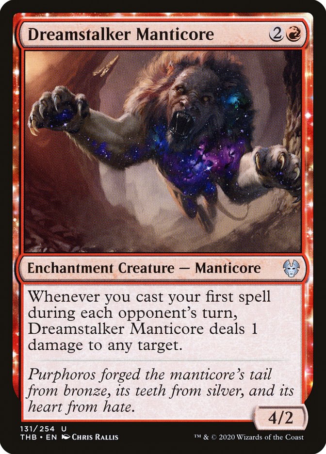 Dreamstalker Manticore 131/254 (Theros Beyond Death)  - Foil | Chromatic Games