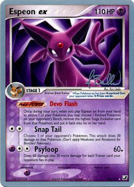 Espeon ex (102/115) (Eeveelutions - Jimmy Ballard) [World Championships 2006] | Chromatic Games