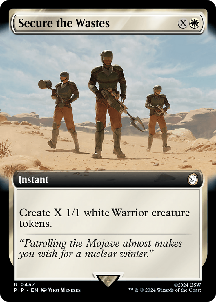 Secure the Wastes (Extended Art) [Fallout] | Chromatic Games