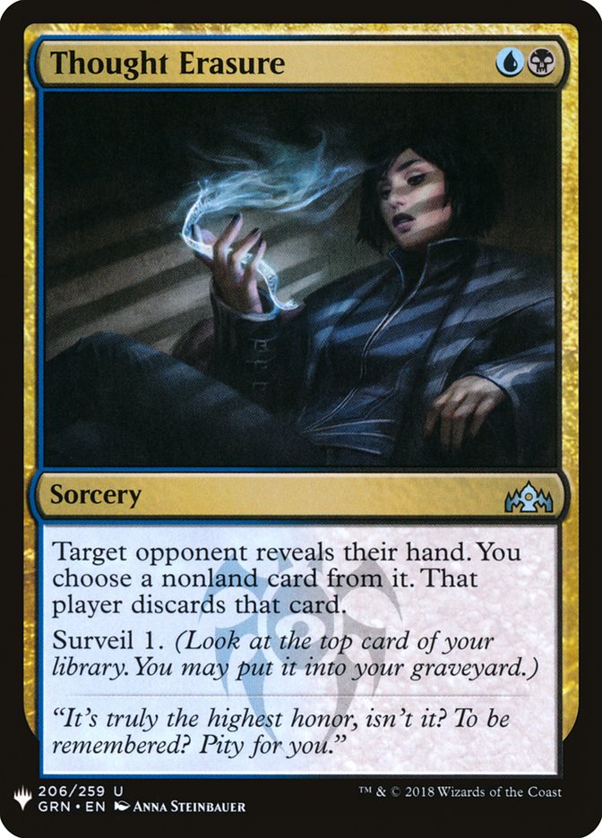 Thought Erasure [Mystery Booster] | Chromatic Games