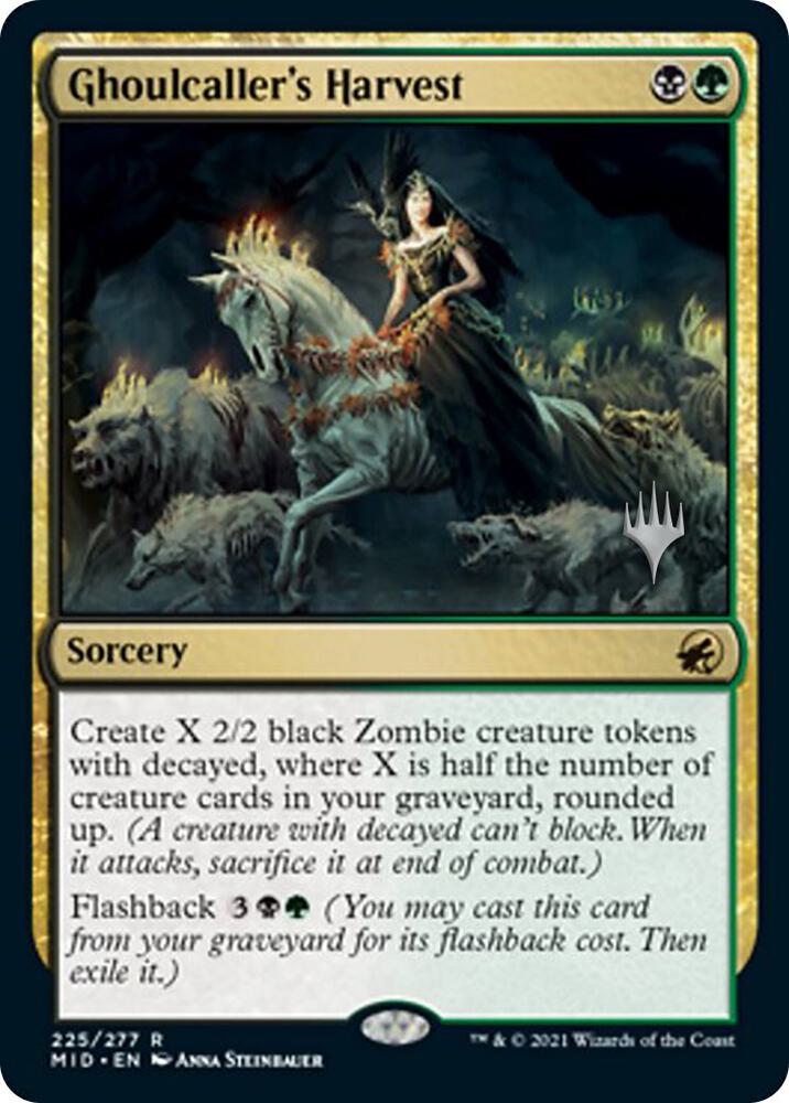 Ghoulcallers Harvest 225 (Promo Pack: Innistrad: Midnight Hunt)  | Chromatic Games