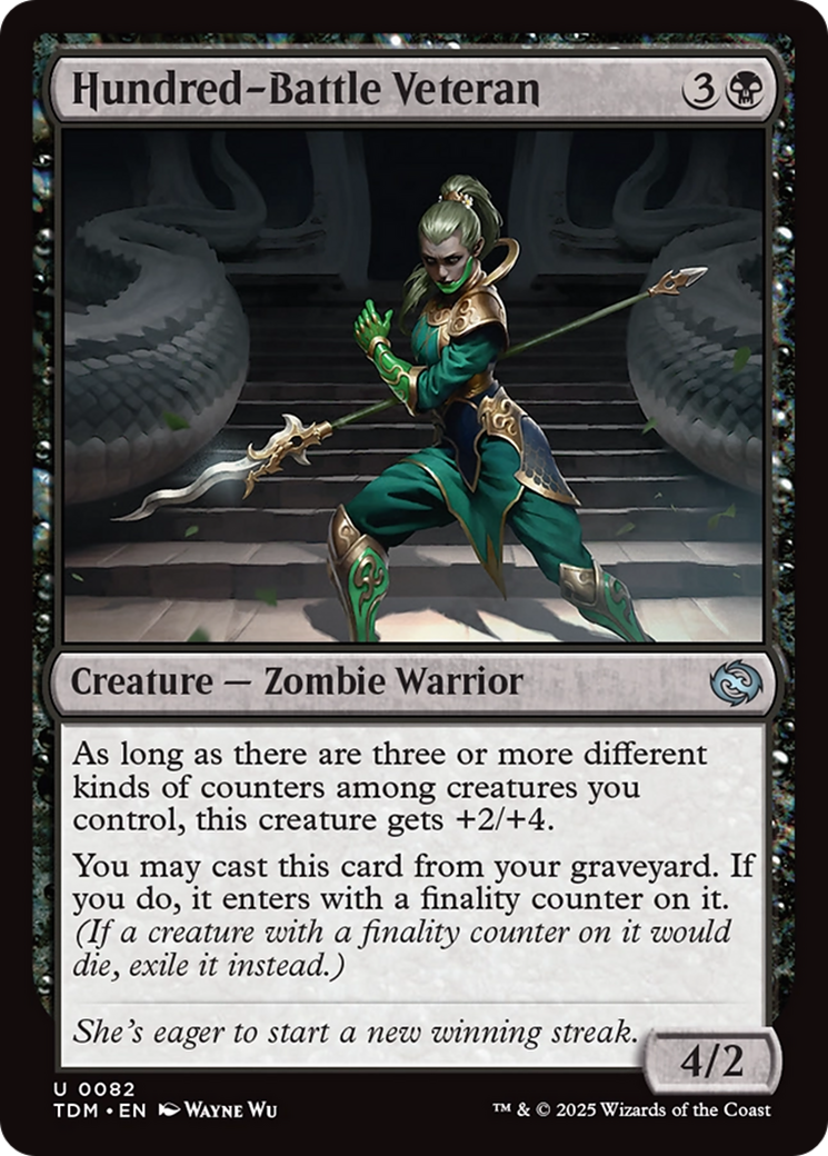 Hundred-Battle Veteran [Tarkir: Dragonstorm] | Chromatic Games
