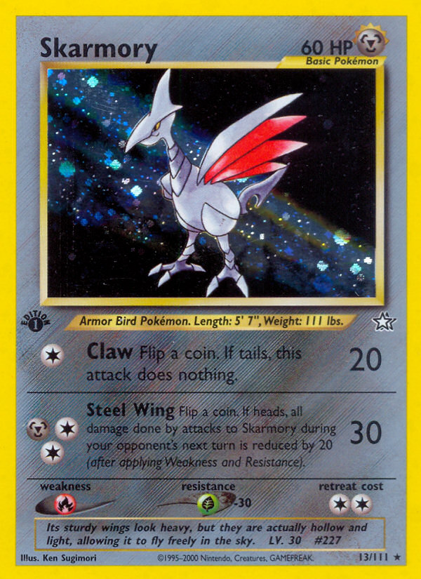 Skarmory (13/111) [Neo Genesis 1st Edition] | Chromatic Games