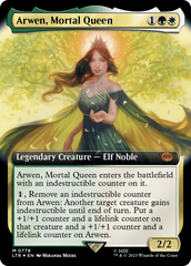 Arwen, Mortal Queen (Extended Art) (Surge Foil) [The Lord of the Rings: Tales of Middle-Earth] | Chromatic Games