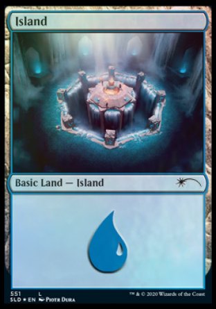 Island (Archaeology) (551) [Secret Lair Drop Promos] | Chromatic Games