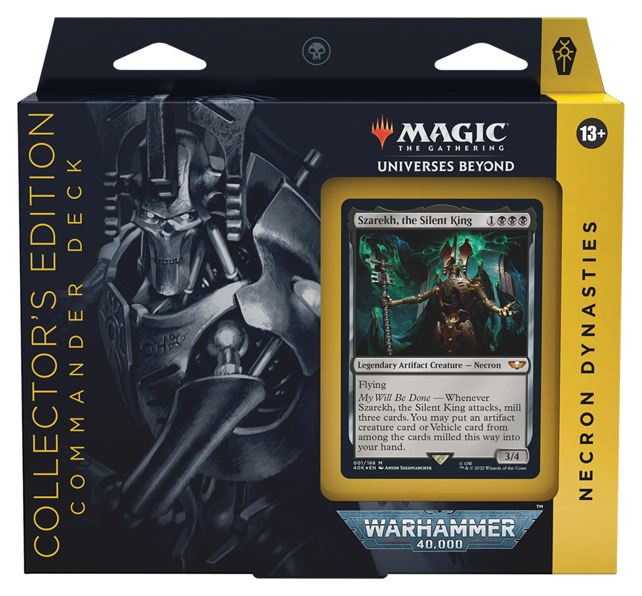 Warhammer 40,000 - Commander Deck (Necron Dynasties - Collector's Edition) | Chromatic Games