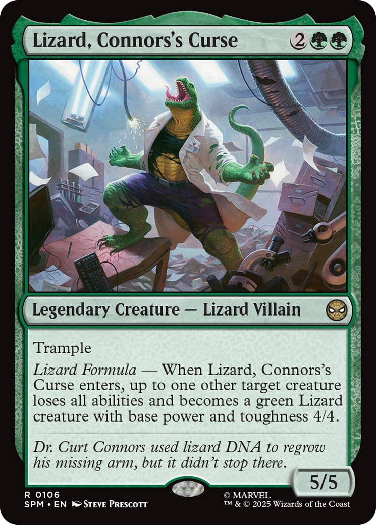 Lizard, Connors's Curse [Marvel's Spider-Man] | Chromatic Games