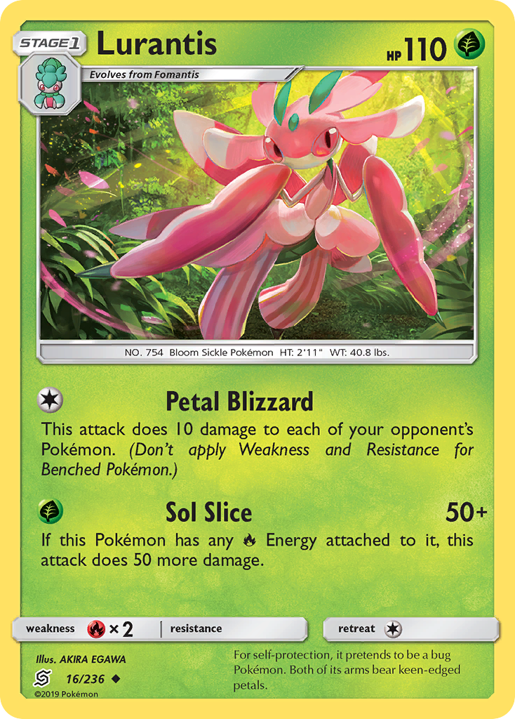 Lurantis (16/236) [Sun & Moon: Unified Minds] | Chromatic Games