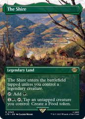 The Shire (Borderless Alternate Art) [The Lord of the Rings: Tales of Middle-Earth] | Chromatic Games