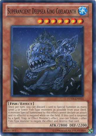 Superancient Deepsea King Coelacanth [TU03-EN014] Common | Chromatic Games