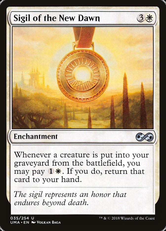 Sigil of the New Dawn 35/254 (Ultimate Masters)  | Chromatic Games