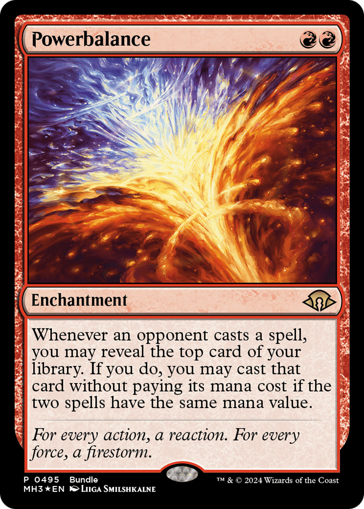 Powerbalance [Modern Horizons 3 Promos] | Chromatic Games