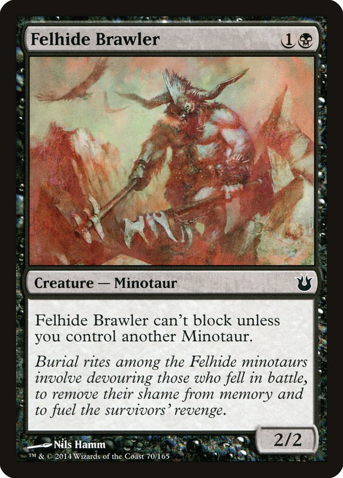 Felhide Brawler 70/165 (Born of the Gods)  | Chromatic Games