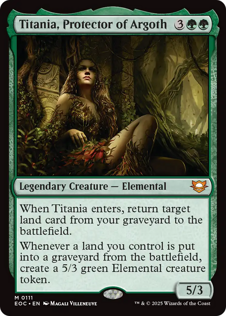 Titania, Protector of Argoth [Edge of Eternities Commander] | Chromatic Games