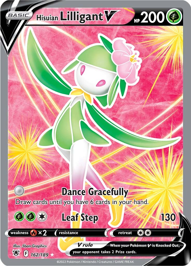 Hisuian Lilligant V (162/189) [Sword & Shield: Astral Radiance] | Chromatic Games