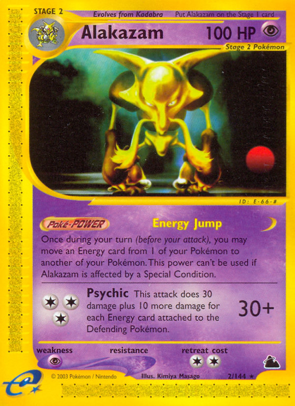 Alakazam (2/144) [Skyridge] | Chromatic Games