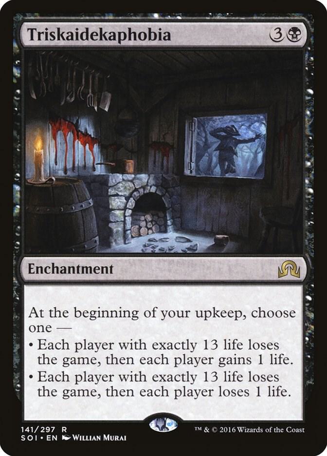 Triskaidekaphobia 141/297 (Shadows over Innistrad)  | Chromatic Games