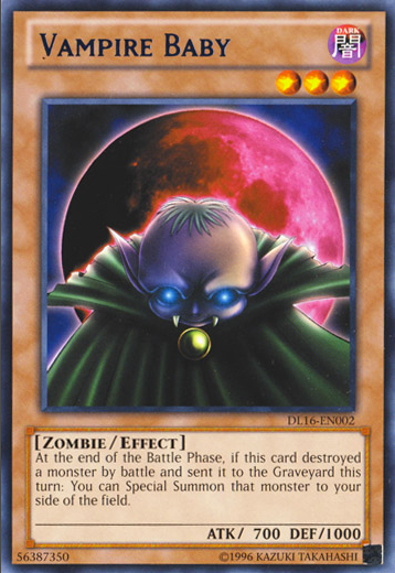 Vampire Baby (Blue) [DL16-EN002] Rare | Chromatic Games