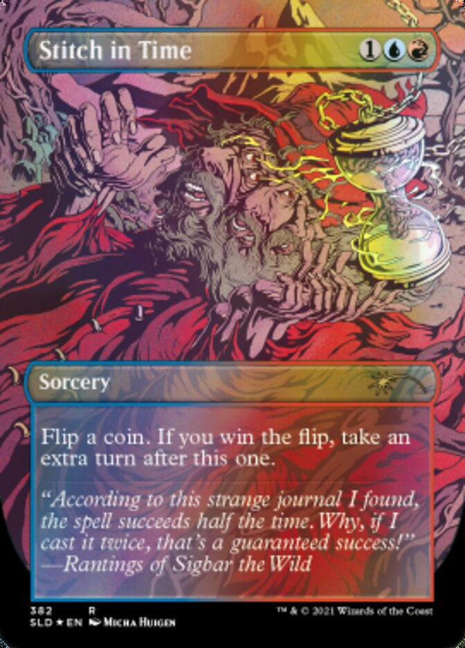 Stitch in Time // Stitch in Time (Borderless) [Secret Lair Drop Series] | Chromatic Games