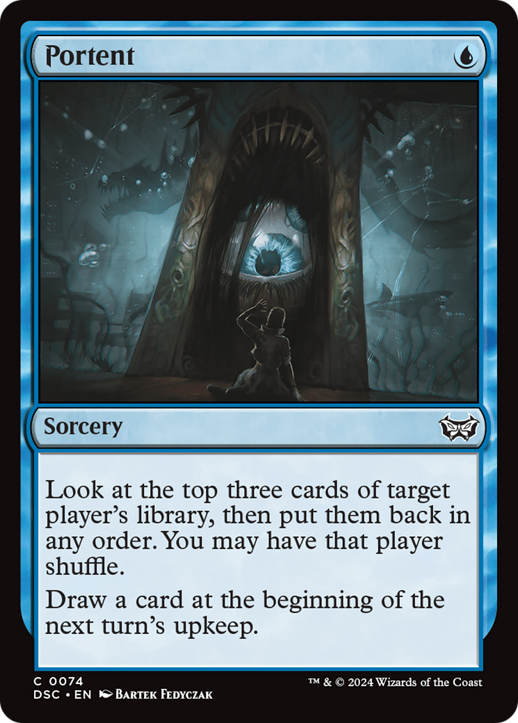 Portent [Duskmourn: House of Horror Commander] | Chromatic Games