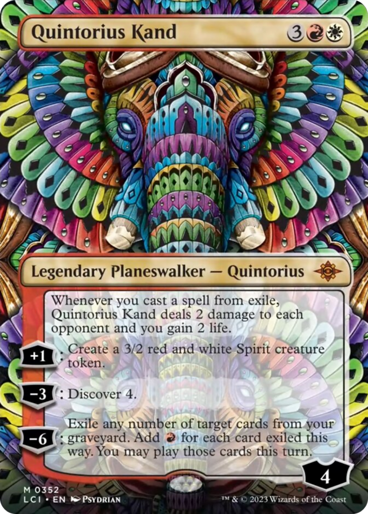 Quintorius Kand (0352) (Borderless) [The Lost Caverns of Ixalan] | Chromatic Games