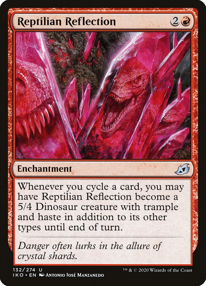 Reptilian Reflection 132/274 (Ikoria: Lair of Behemoths)  | Chromatic Games