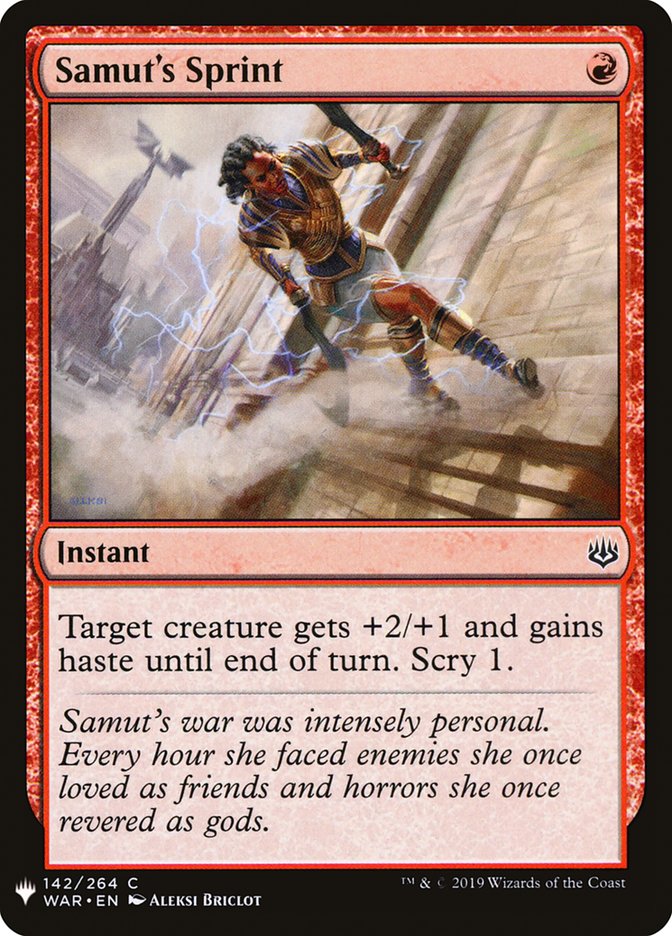 Samut's Sprint [Mystery Booster] | Chromatic Games