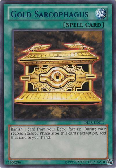 Gold Sarcophagus (Purple) [DL18-EN011] Rare | Chromatic Games