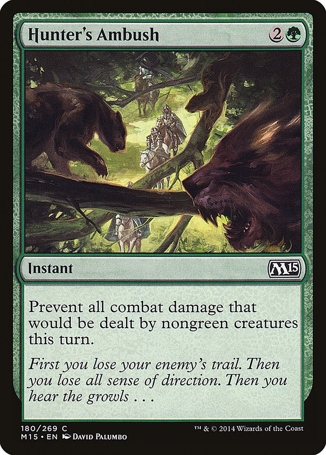 Hunter's Ambush 180/269 (Magic 2015 (M15))  | Chromatic Games