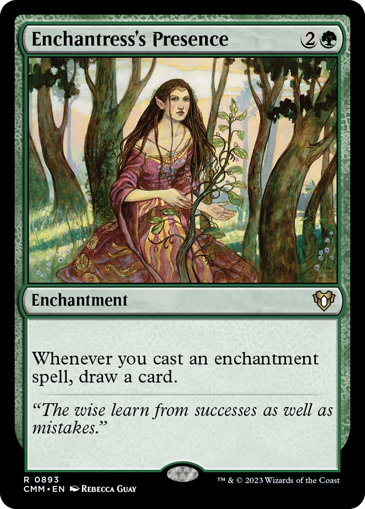 Enchantress's Presence [Commander Masters] | Chromatic Games