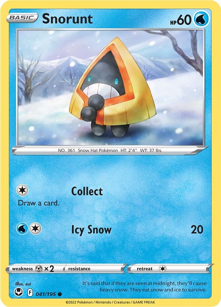 Snorunt (041/195) [Sword & Shield: Silver Tempest] | Chromatic Games