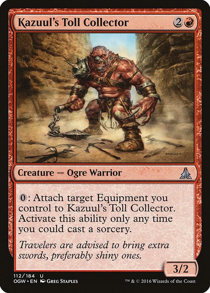 Kazuul's Toll Collector 112/184 (Oath of the Gatewatch)  | Chromatic Games