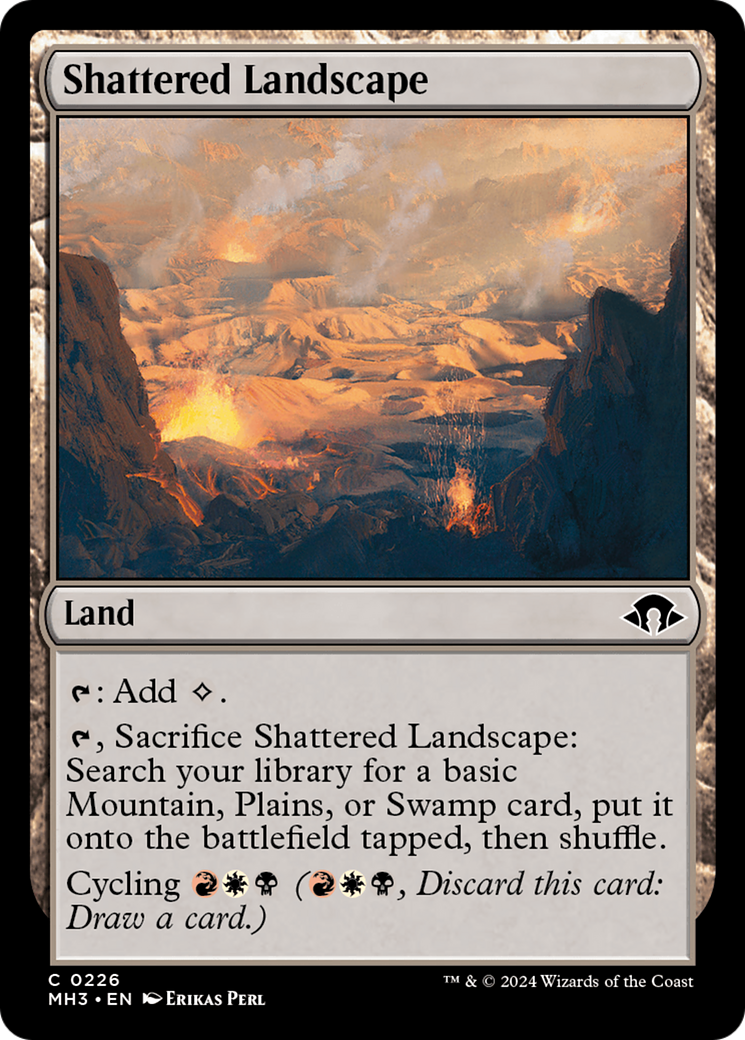 Shattered Landscape [Modern Horizons 3] | Chromatic Games