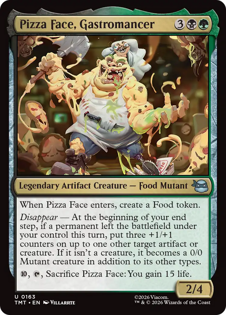Pizza Face, Gastromancer [Teenage Mutant Ninja Turtles] | Chromatic Games